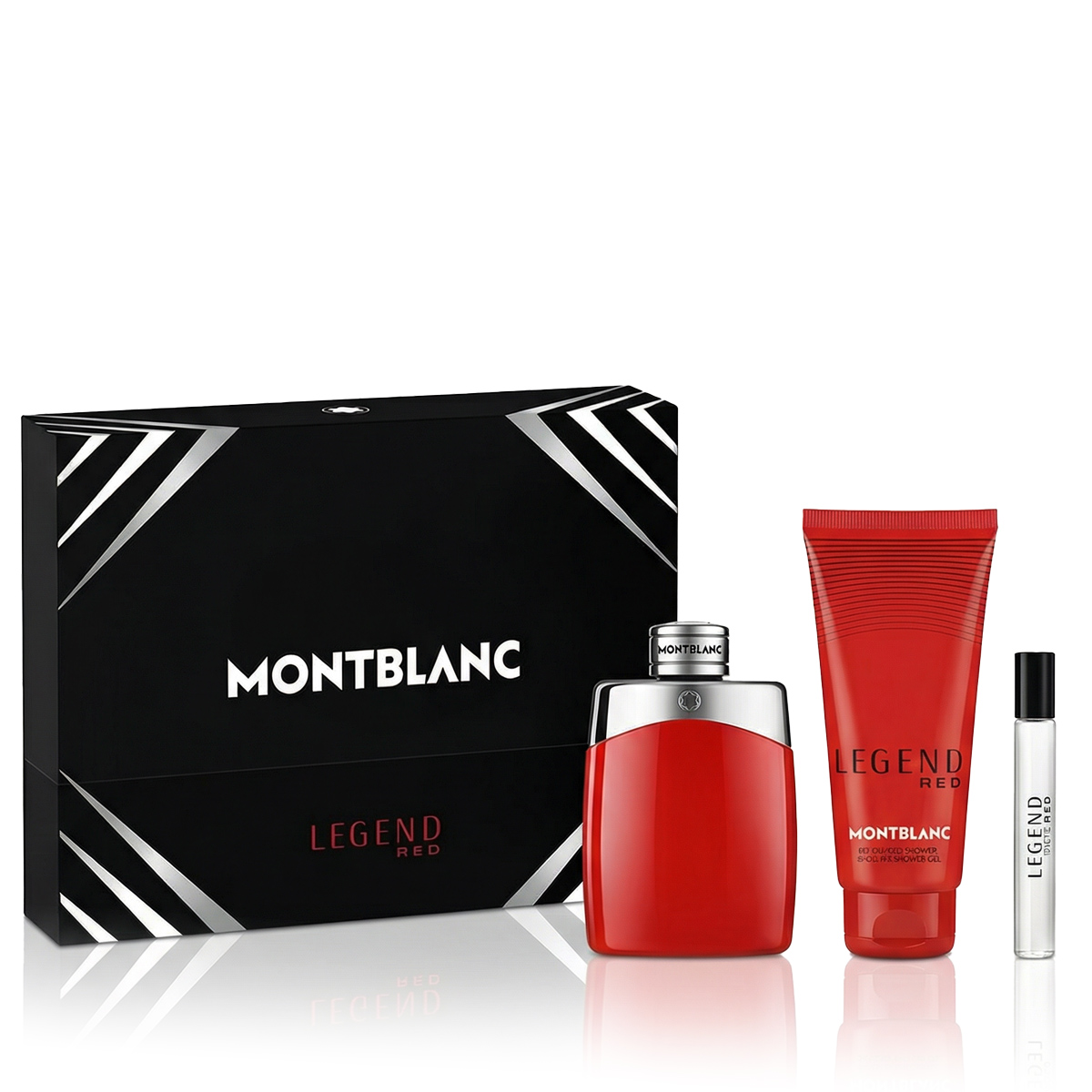 Montblanc Legend Red profuma di arancia rossa e mogano scuro